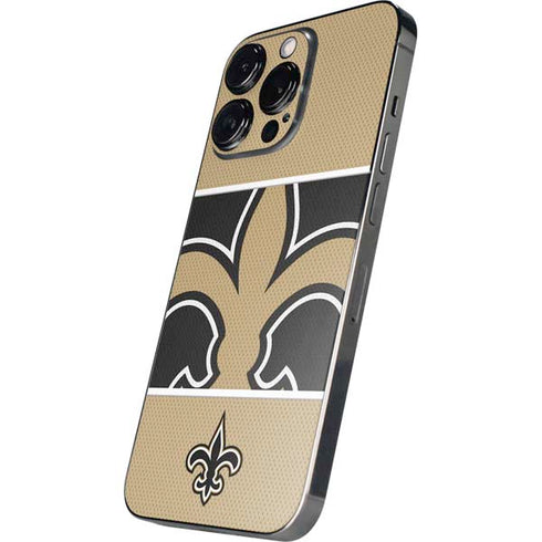 NFL New Orleans Saints Zone Block iPhone 16 Pro Skin
